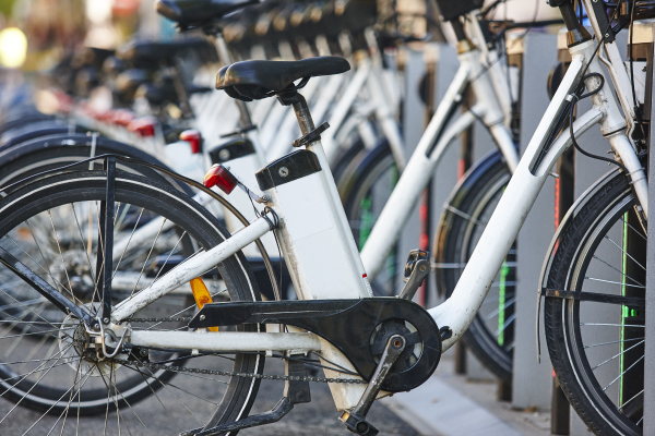 Well-maintained electric bicycle